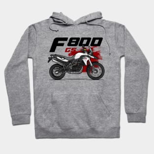 F800 GS - White Hoodie